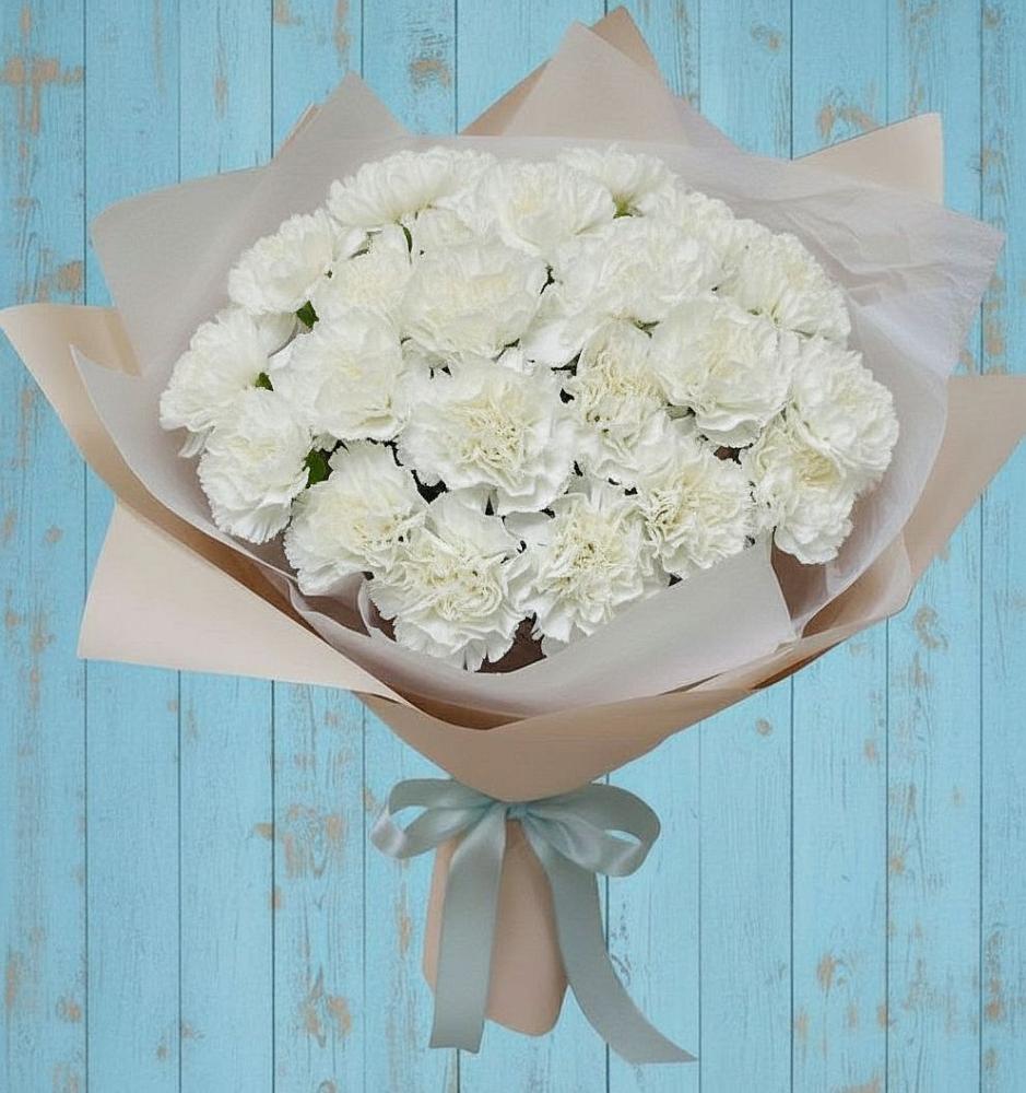 Букет цветов из: Гвоздики в Кокоревке