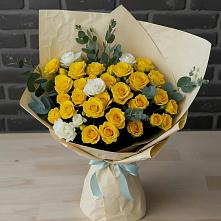 Букет цветов из:  Розы #REPLACE_PRED# Кокоревке