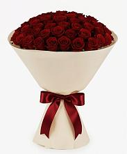 Букет 101 Бордовая роза Блэк Бакарра в Кокоревке