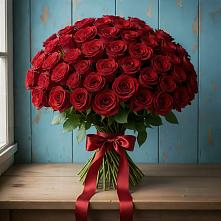Букет Красные розы Блэк Меджик в Кокоревке