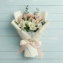 Букет цветов из:  Альстромерии в Кокоревке