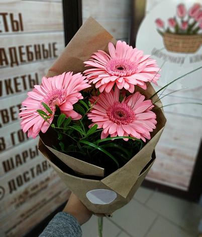 Букет цветов из: Герберы в Кокоревке