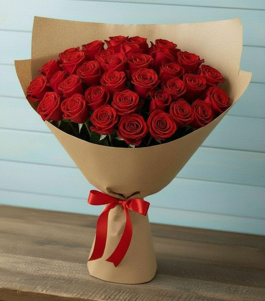 Букет Красные розы Милано в Кокоревке