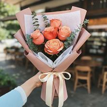 Букет цветов из:  Розы #REPLACE_PRED# Кокоревке