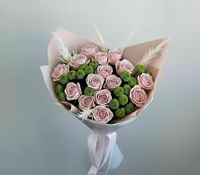 Букет цветов из:  Розы и Хризантемы #REPLACE_PRED# Кокоревке