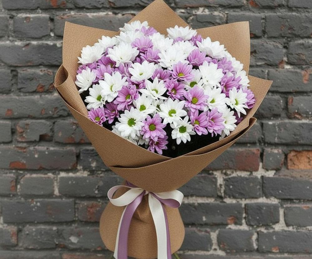 Букет цветов из: Хризантемы в Кокоревке