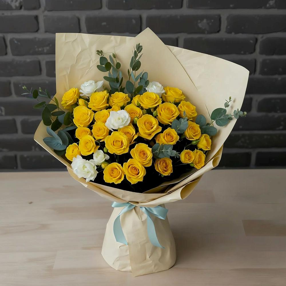 Букет цветов из: Розы в Кокоревке