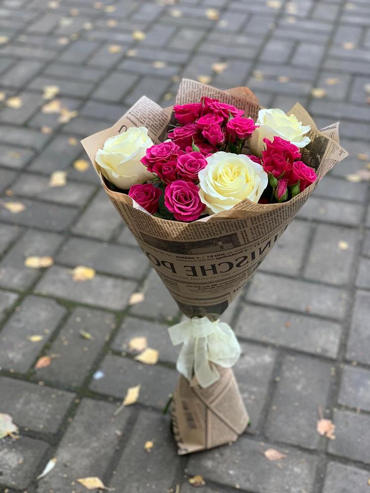 Букет цветов из: Розы в Кокоревке