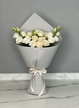 Букет цветов из:  Розы и Лизиантусы в Кокоревке